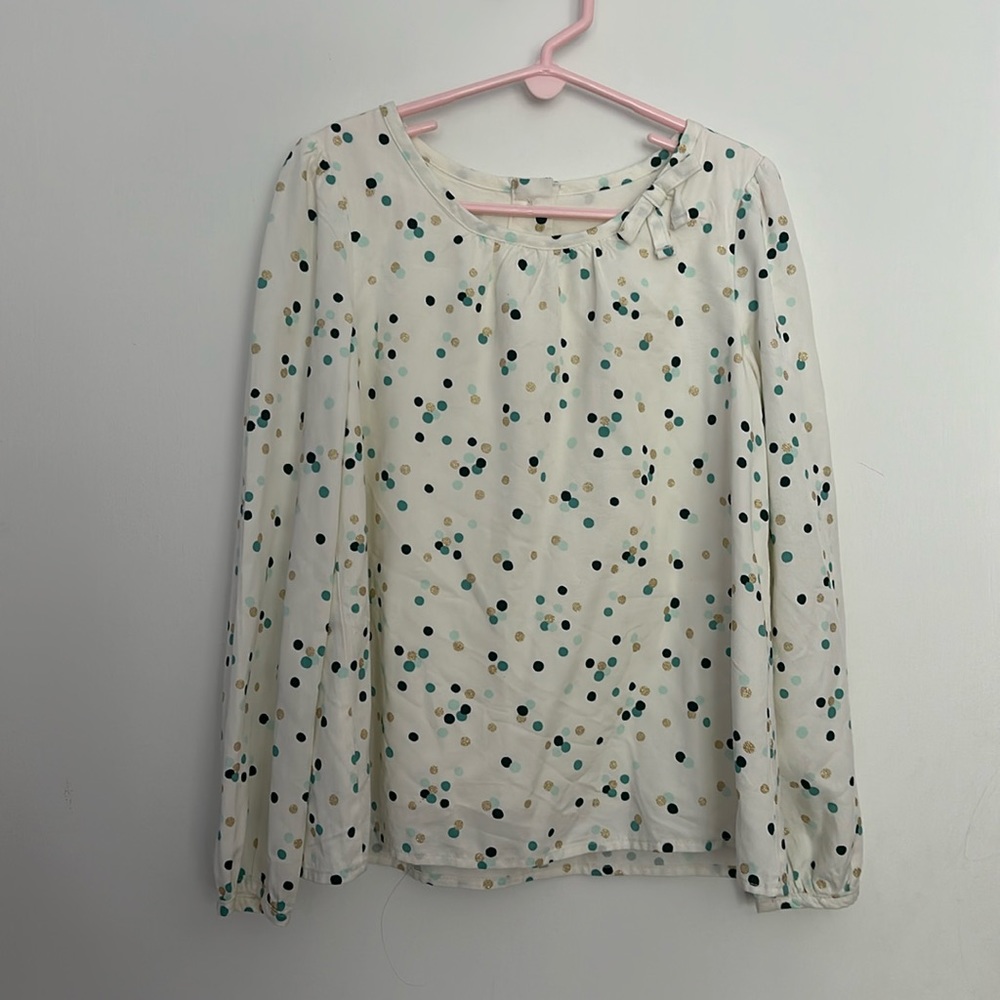 Gymboree 7 fancy St. Pats blouse